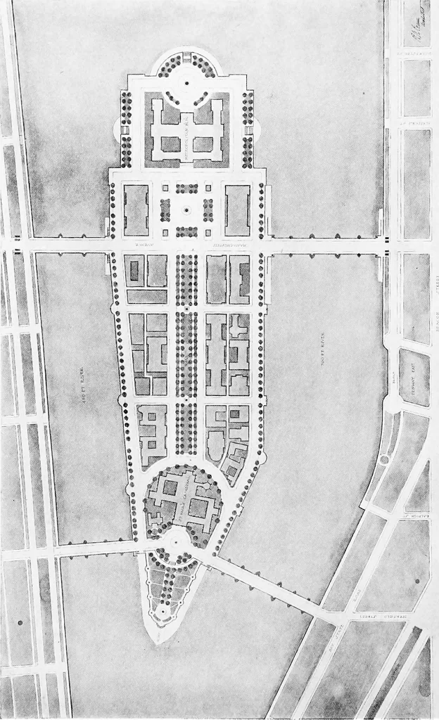 An illustration from Report made to the Boston society of architects, 1907, leaf 43