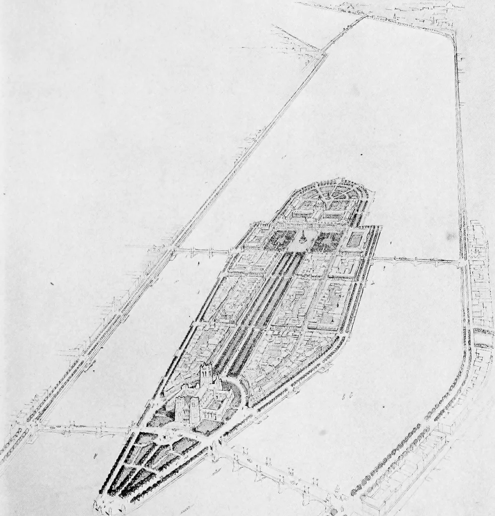 An illustration from Report made to the Boston society of architects, 1907, leaf 44