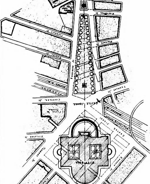 An illustration from Report made to the Boston society of architects, 1907, leaf 54
