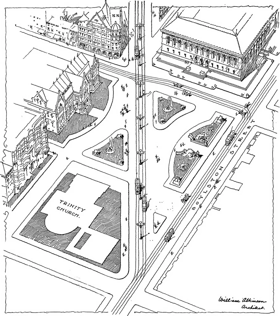 An illustration from Report made to the Boston society of architects, 1907, leaf 59