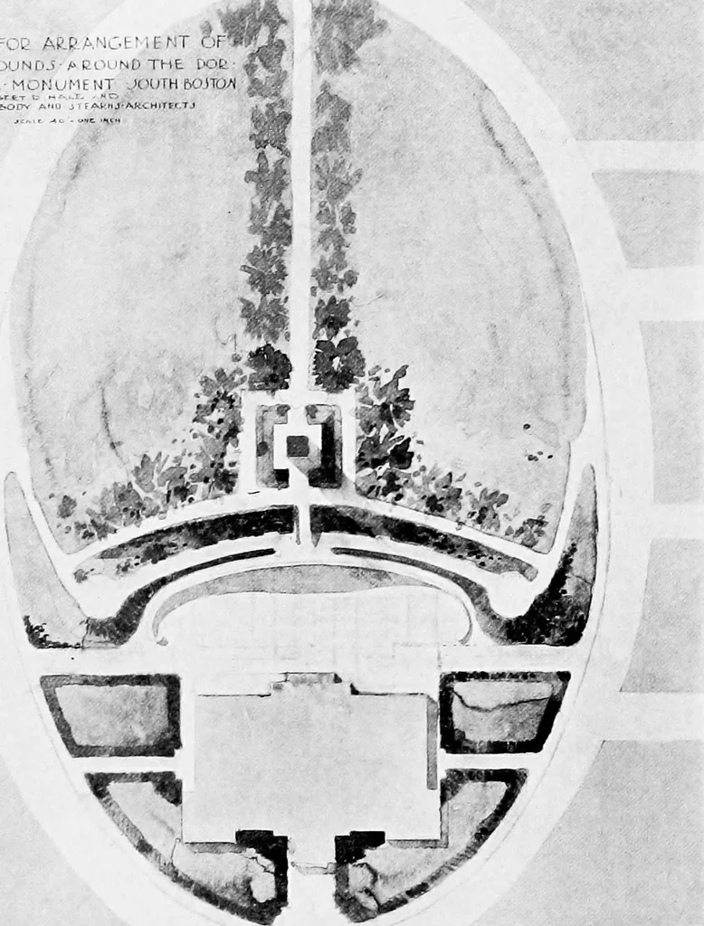 An illustration from Report made to the Boston society of architects, 1907, leaf 61