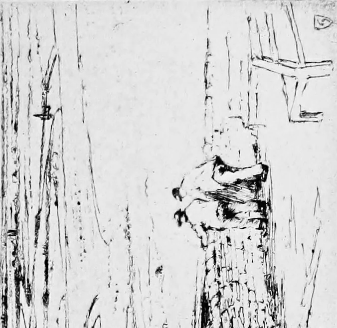 An illustration from Modern etchings, mezzotints and dry-points, 1913, leaf 104