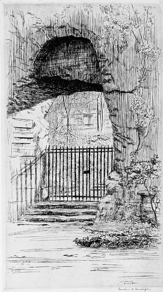 An illustration from Modern etchings, mezzotints and dry-points, 1913, leaf 127
