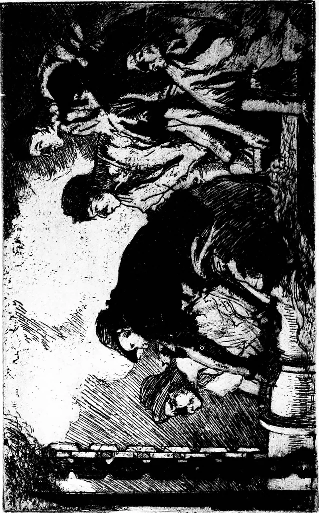 An illustration from Modern etchings, mezzotints and dry-points, 1913, leaf 129