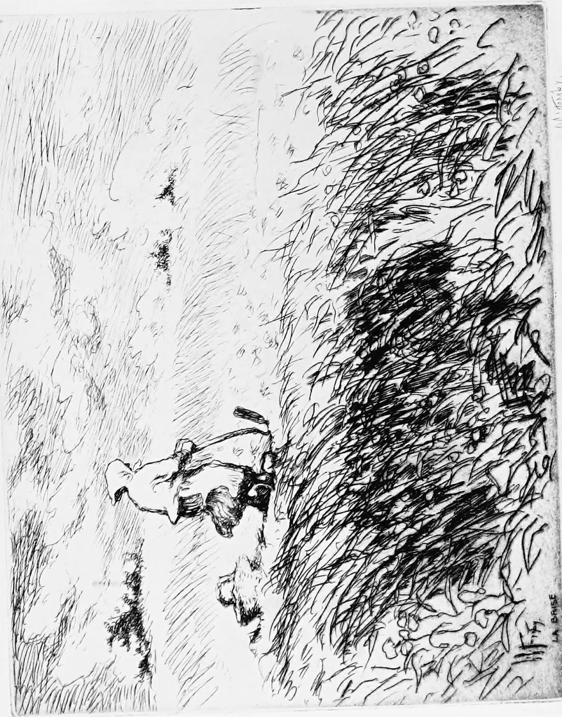 An illustration from Modern etchings, mezzotints and dry-points, 1913, leaf 135