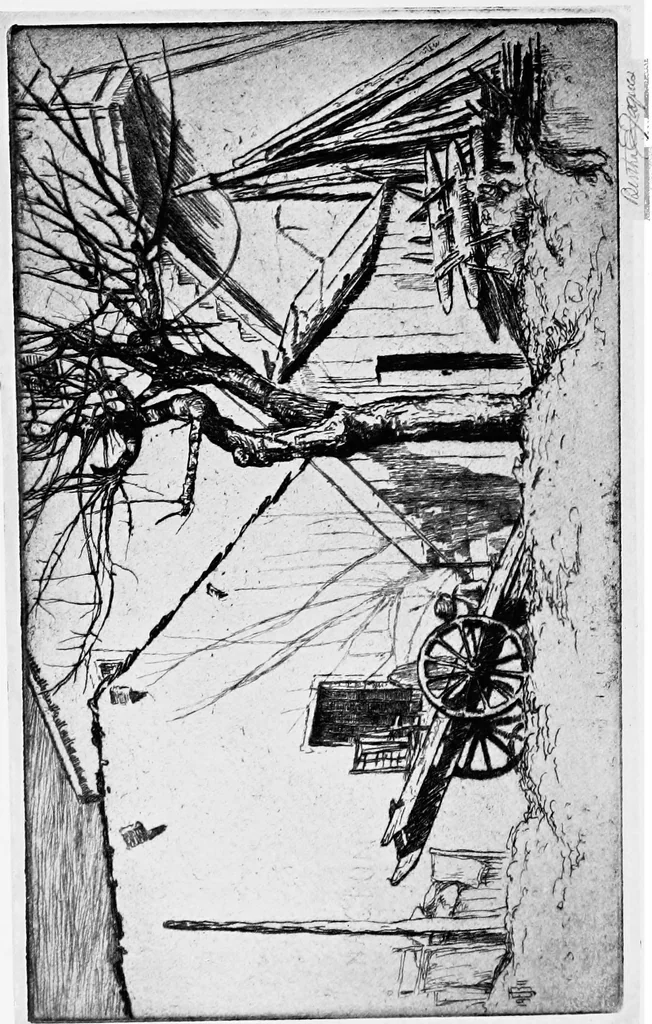 An illustration from Modern etchings, mezzotints and dry-points, 1913, leaf 139