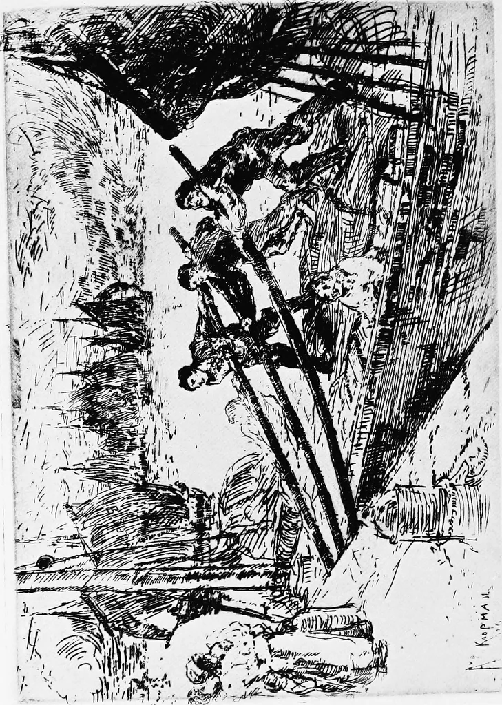 An illustration from Modern etchings, mezzotints and dry-points, 1913, leaf 141