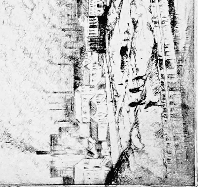 An illustration from Modern etchings, mezzotints and dry-points, 1913, leaf 148