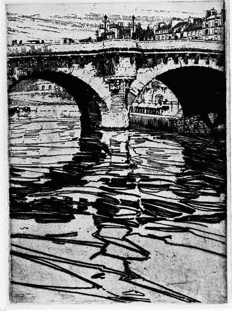 An illustration from Modern etchings, mezzotints and dry-points, 1913, leaf 150