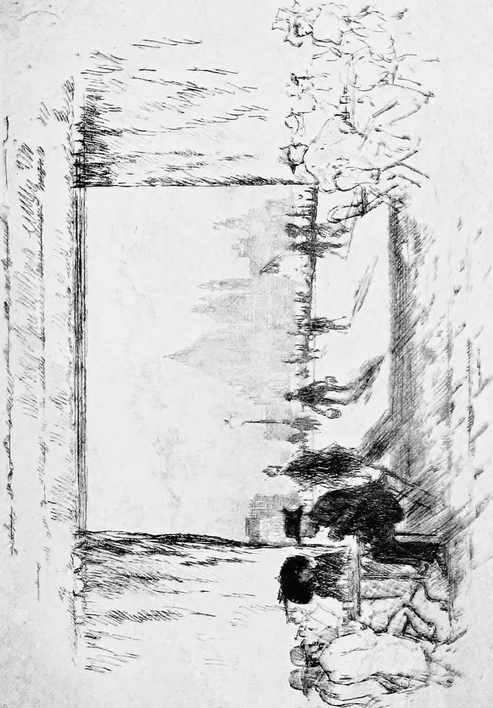 An illustration from Modern etchings, mezzotints and dry-points, 1913, leaf 154