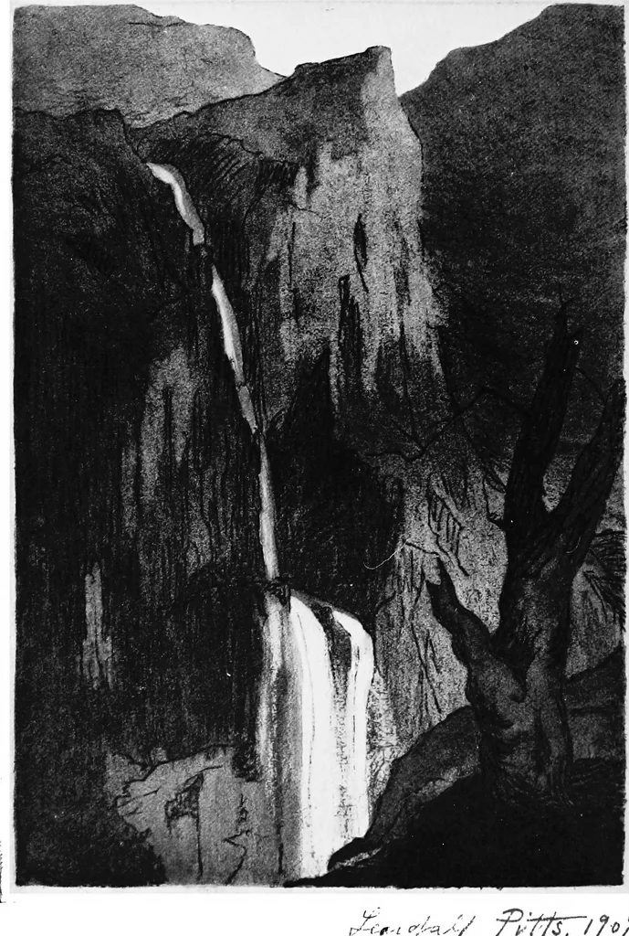 An illustration from Modern etchings, mezzotints and dry-points, 1913, leaf 155