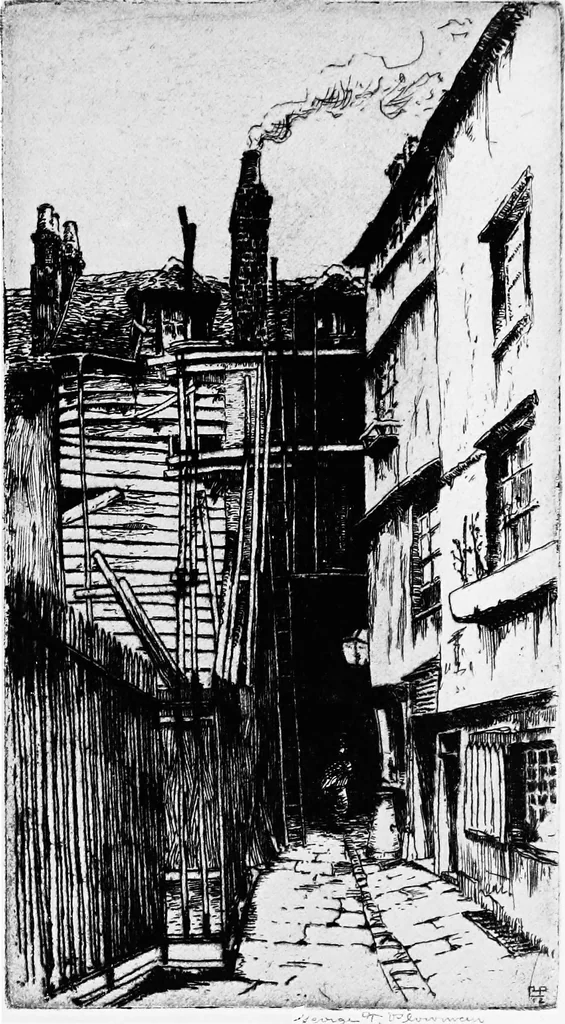 An illustration from Modern etchings, mezzotints and dry-points, 1913, leaf 160