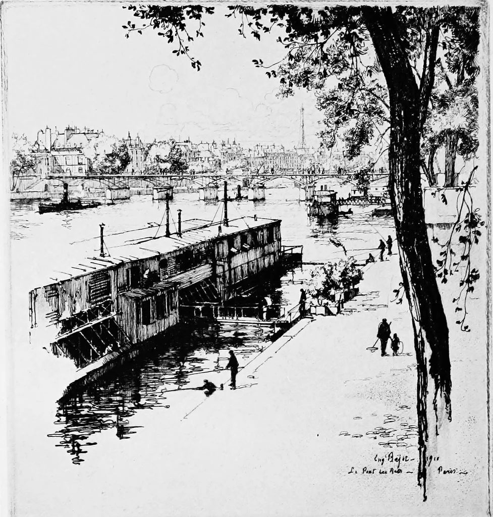 An illustration from Modern etchings, mezzotints and dry-points, 1913, leaf 177
