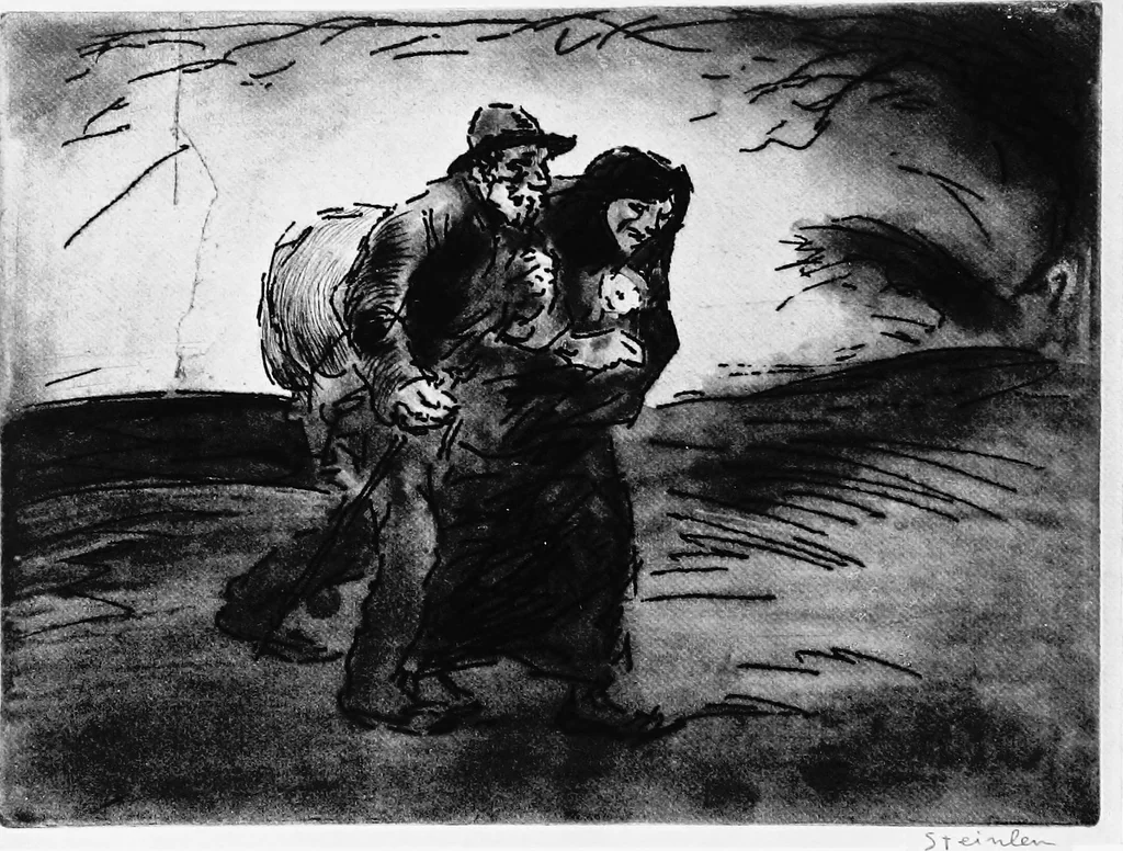 An illustration from Modern etchings, mezzotints and dry-points, 1913, leaf 202