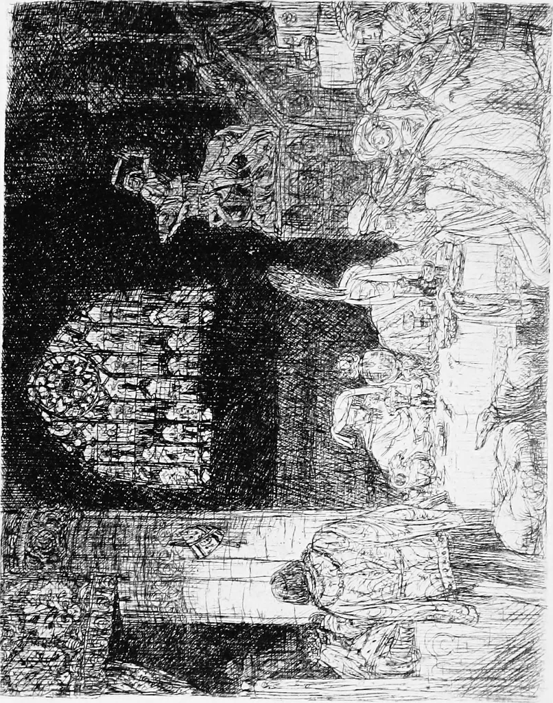 An illustration from Modern etchings, mezzotints and dry-points, 1913, leaf 209