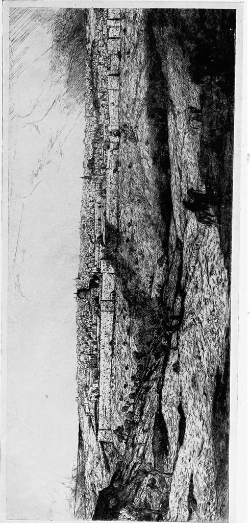 An illustration from Modern etchings, mezzotints and dry-points, 1913, leaf 210