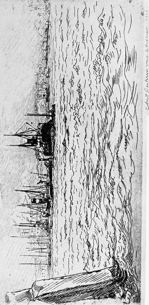 An illustration from Modern etchings, mezzotints and dry-points, 1913, leaf 214