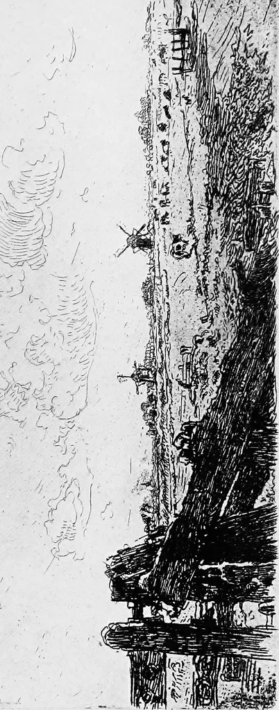 An illustration from Modern etchings, mezzotints and dry-points, 1913, leaf 216