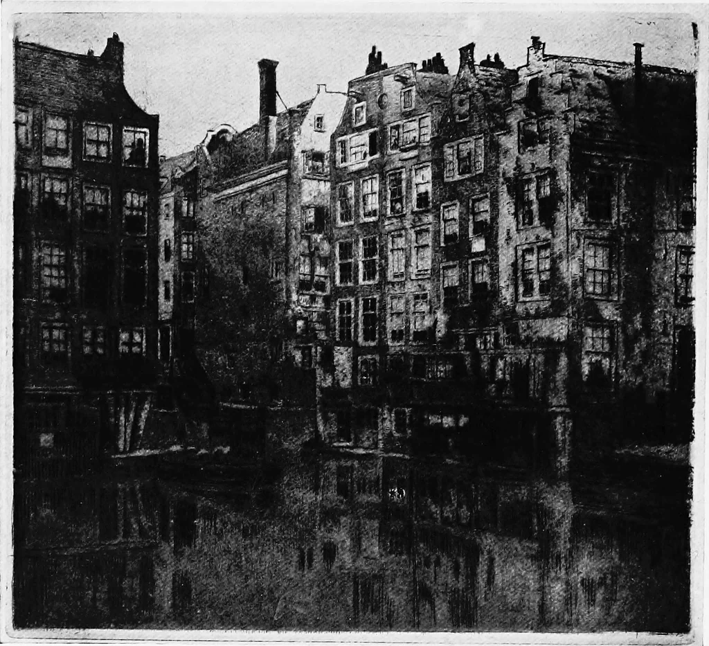 An illustration from Modern etchings, mezzotints and dry-points, 1913, leaf 225