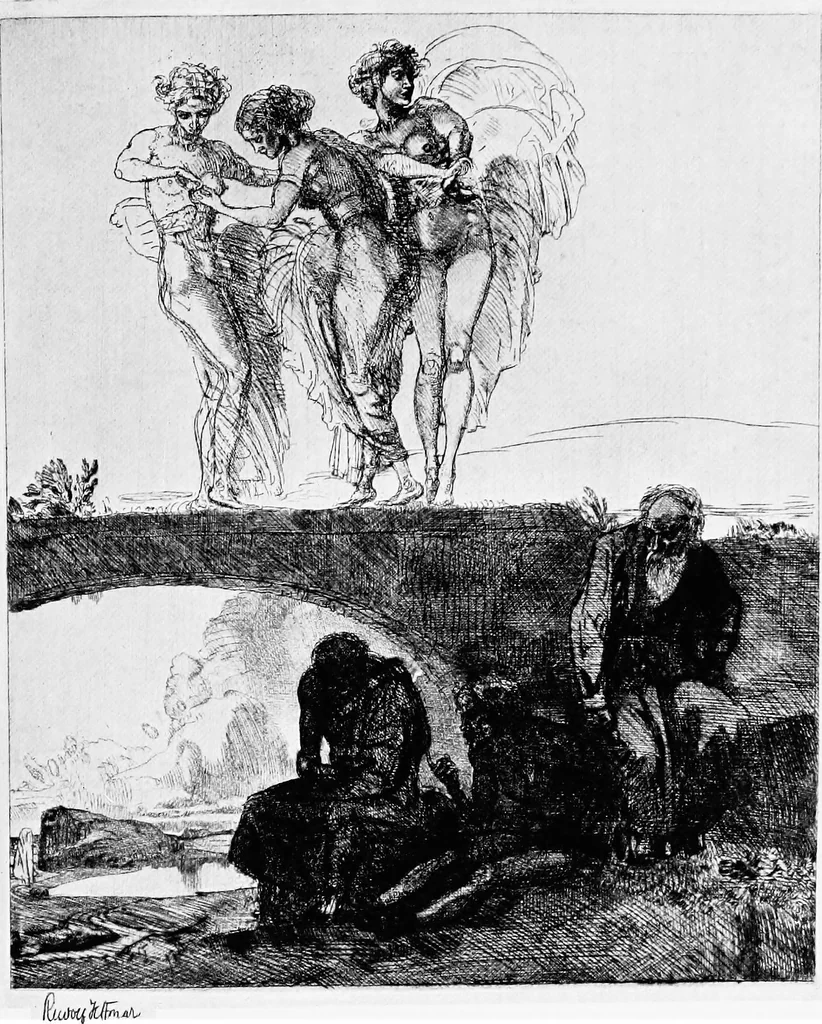 An illustration from Modern etchings, mezzotints and dry-points, 1913, leaf 236