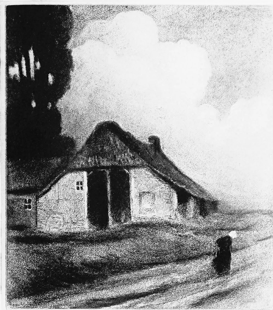 An illustration from Modern etchings, mezzotints and dry-points, 1913, leaf 242