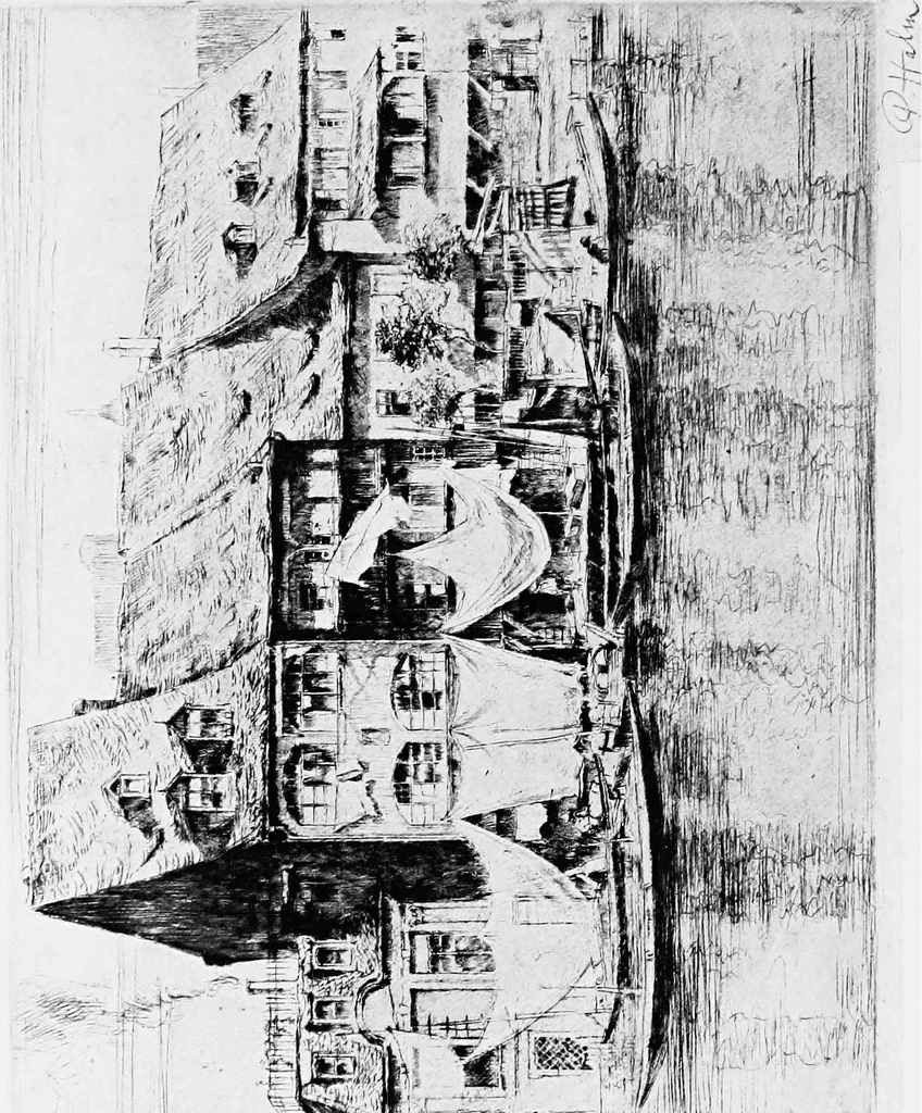 An illustration from Modern etchings, mezzotints and dry-points, 1913, leaf 261