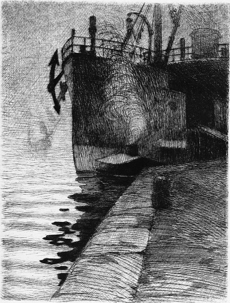 An illustration from Modern etchings, mezzotints and dry-points, 1913, leaf 278