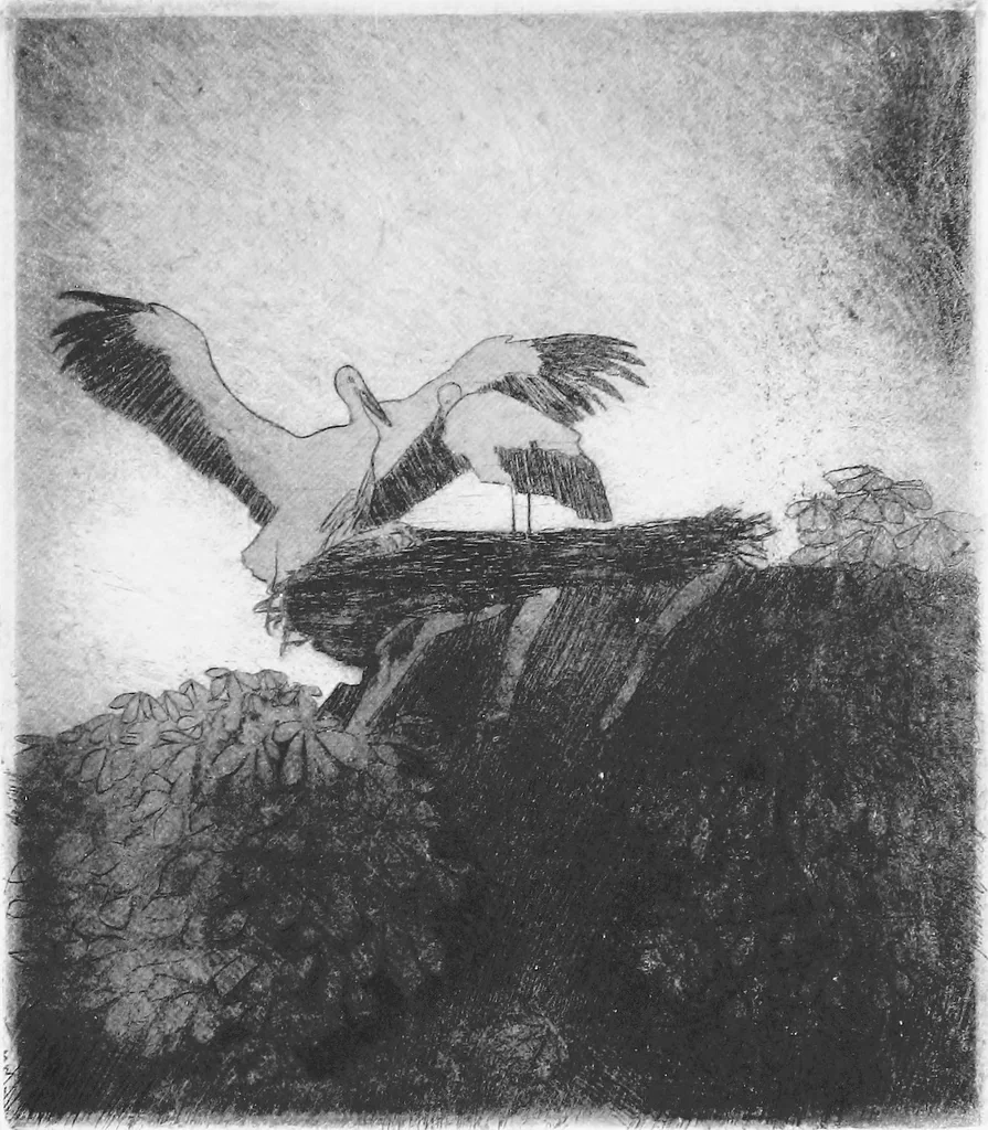 An illustration from Modern etchings, mezzotints and dry-points, 1913, leaf 284