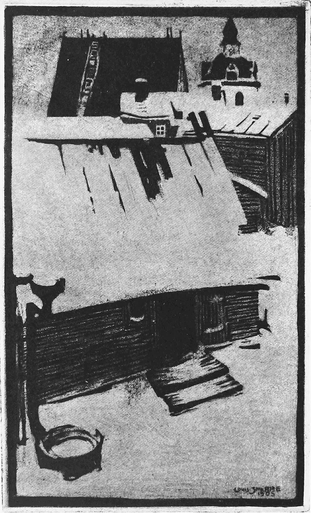 An illustration from Modern etchings, mezzotints and dry-points, 1913, leaf 287