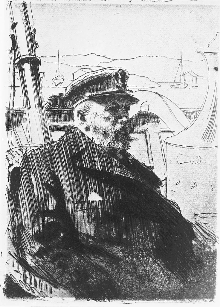An illustration from Modern etchings, mezzotints and dry-points, 1913, leaf 290