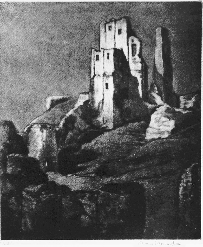 An illustration from Modern etchings, mezzotints and dry-points, 1913, leaf 74