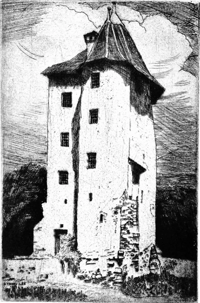 An illustration from Modern etchings, mezzotints and dry-points, 1913, leaf 79