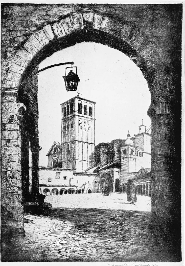 An illustration from Modern etchings, mezzotints and dry-points, 1913, leaf 82