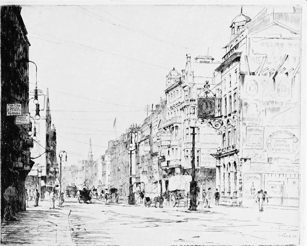 An illustration from Modern etchings, mezzotints and dry-points, 1913, leaf 90