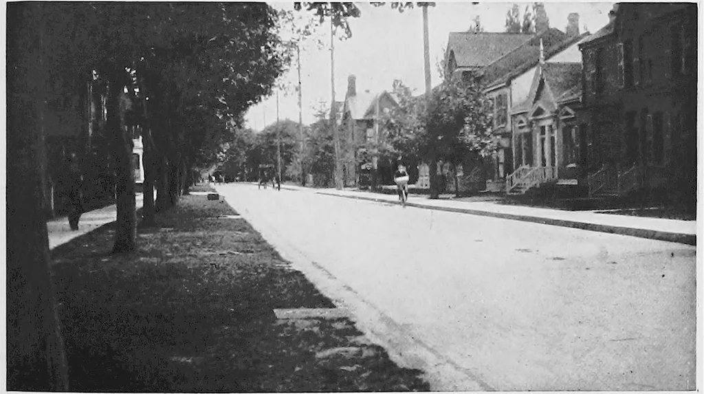 An illustration from City planning, with special reference to the planning of streets and lots, 1916, leaf 318