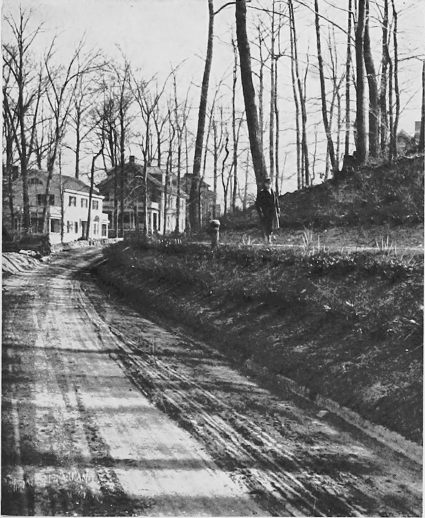 An illustration from City planning, with special reference to the planning of streets and lots, 1916, leaf 330