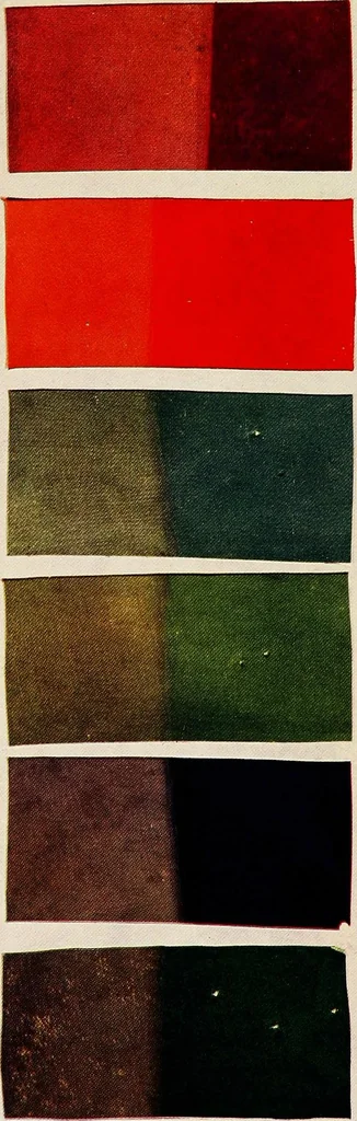 An illustration from Report of the Committee on leather for bookbinding, 1905, leaf 132