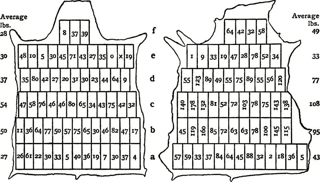 An illustration from Report of the Committee on leather for bookbinding, 1905, leaf 67