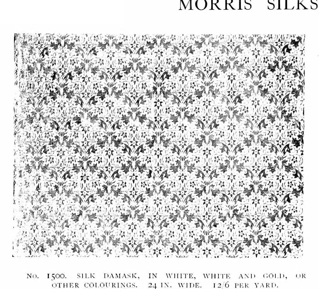 An illustration from Silk and wool tapestries, brocades, etc., 1900, leaf 7