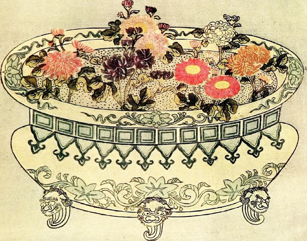 An illustration from A history of Japanese colour-prints, 1910, leaf 150