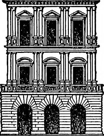 An illustration from The beautiful necessity; seven essays on theosophy and architecture, 1922, leaf 103