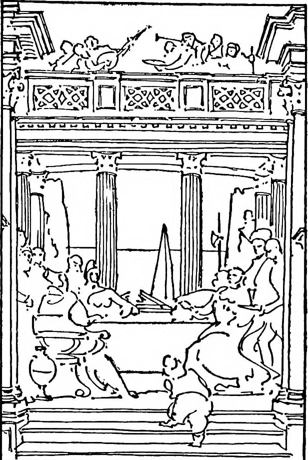 An illustration from The beautiful necessity; seven essays on theosophy and architecture, 1922, leaf 41