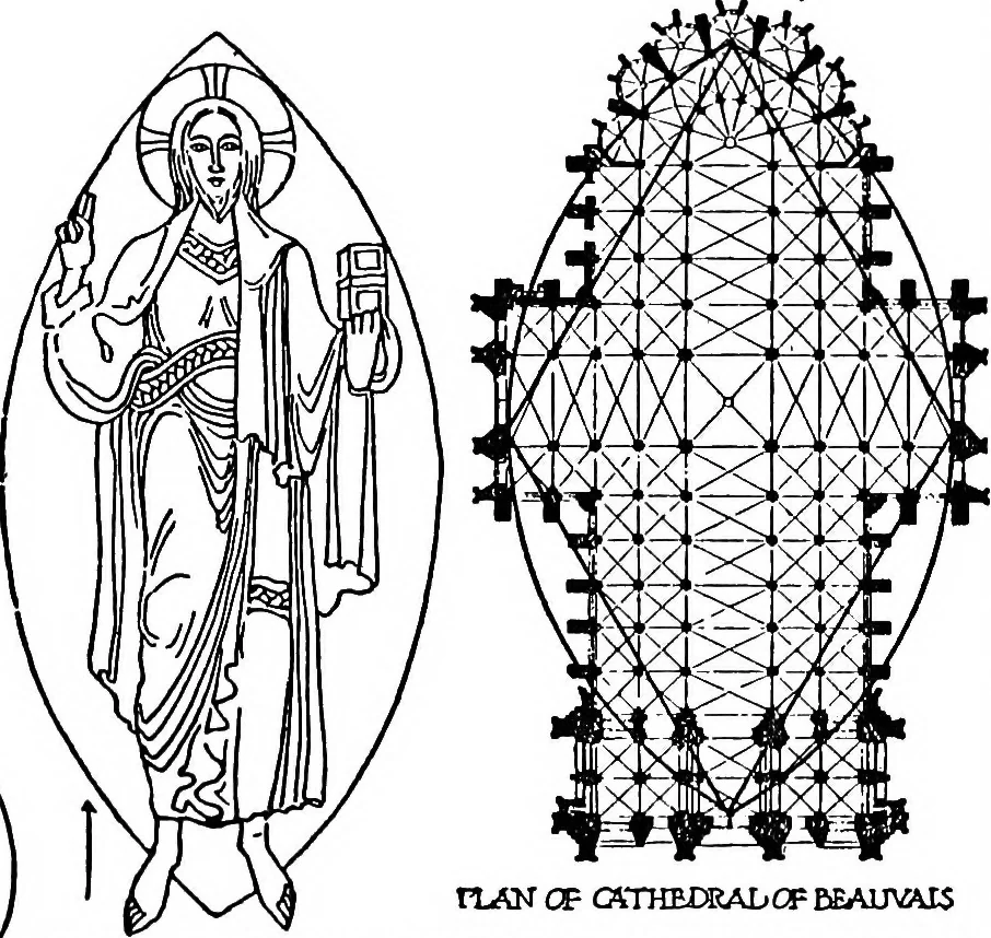 An illustration from The beautiful necessity; seven essays on theosophy and architecture, 1922, leaf 76