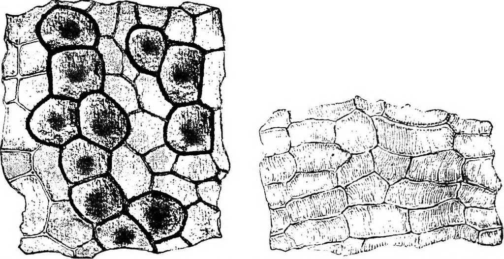 An illustration from The microscopy of vegetable foods : with special reference to the detection of adulteration and the diagnosis of mixtures, 1906, leaf 179