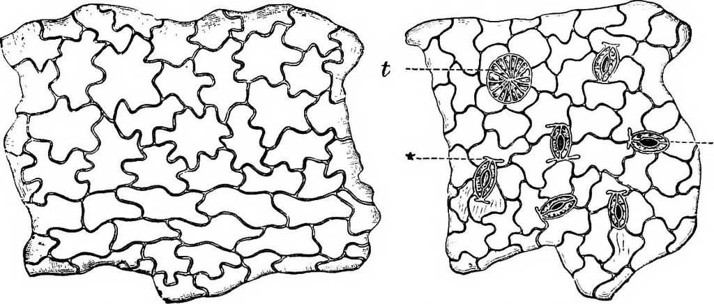 An illustration from The microscopy of vegetable foods : with special reference to the detection of adulteration and the diagnosis of mixtures, 1906, leaf 486