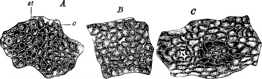 An illustration from The microscopy of vegetable foods : with special reference to the detection of adulteration and the diagnosis of mixtures, 1906, leaf 658
