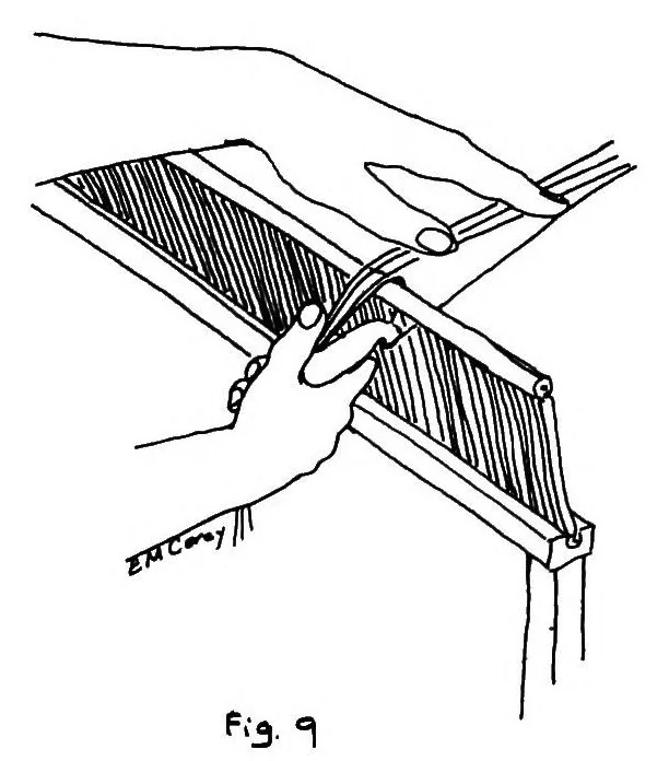 An illustration from Speed warping, 1900, leaf 9