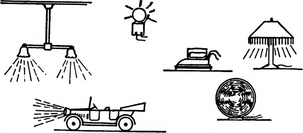 An illustration from Practical electricity for beginners, 1921, leaf 15