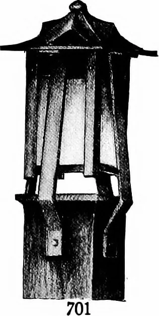 An illustration from Craftsman furnishing for the home, 1912, leaf 12