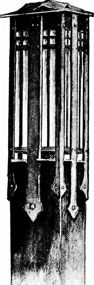 An illustration from Craftsman furnishing for the home, 1912, leaf 12